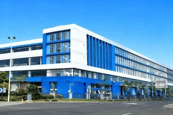 Industrial engineering blueprint and machinery